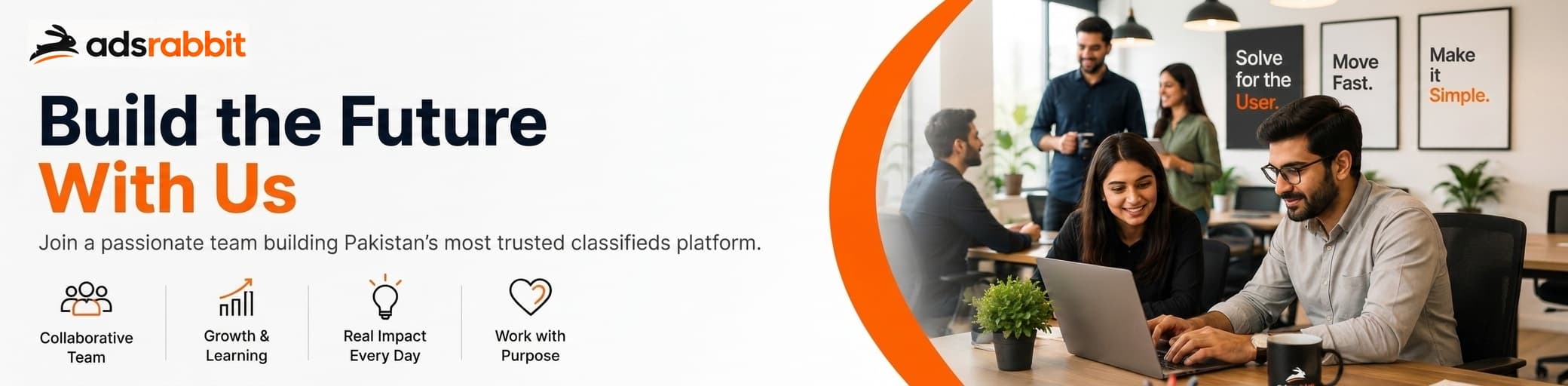 AdsRabbit team collaborating
