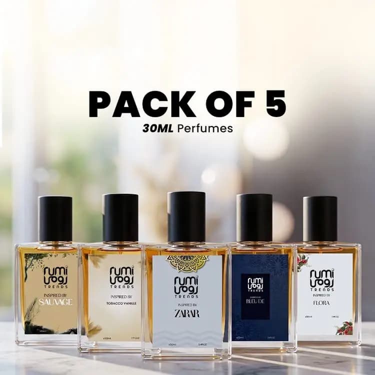 Rumi perfumes pack of 5 in Wah Cantt, Wah Cantonment
