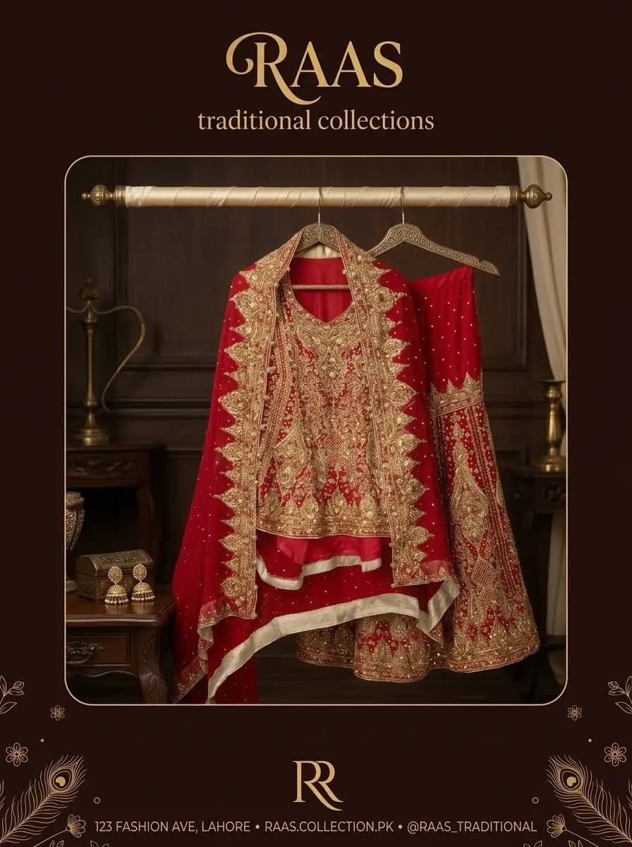 bridal lehenga in Daroghawala, Lahore