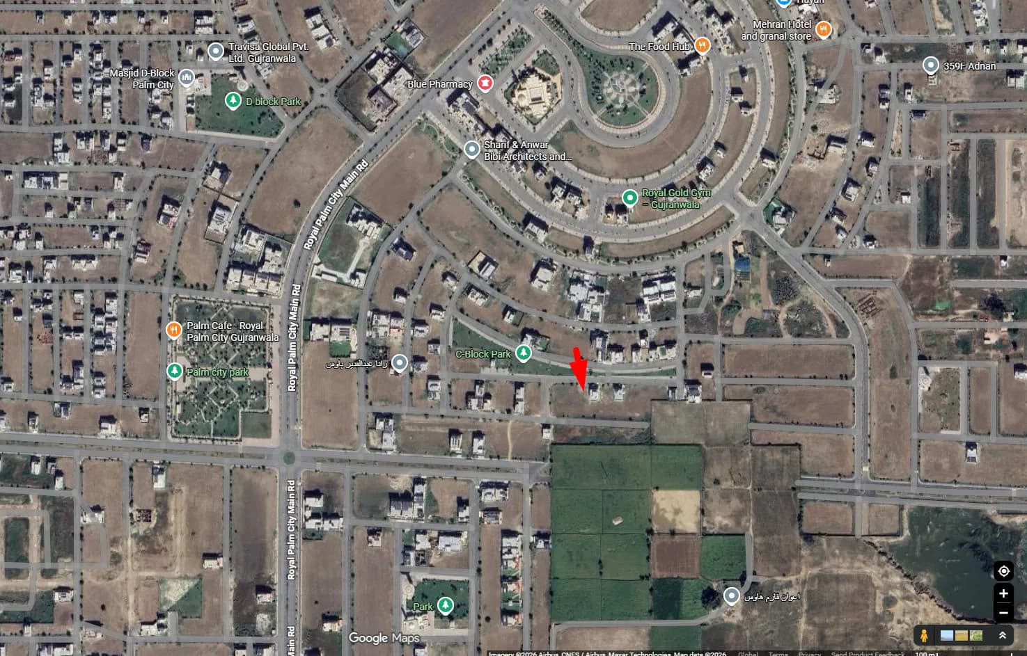 5 Marla Plot For Sale In Palm City