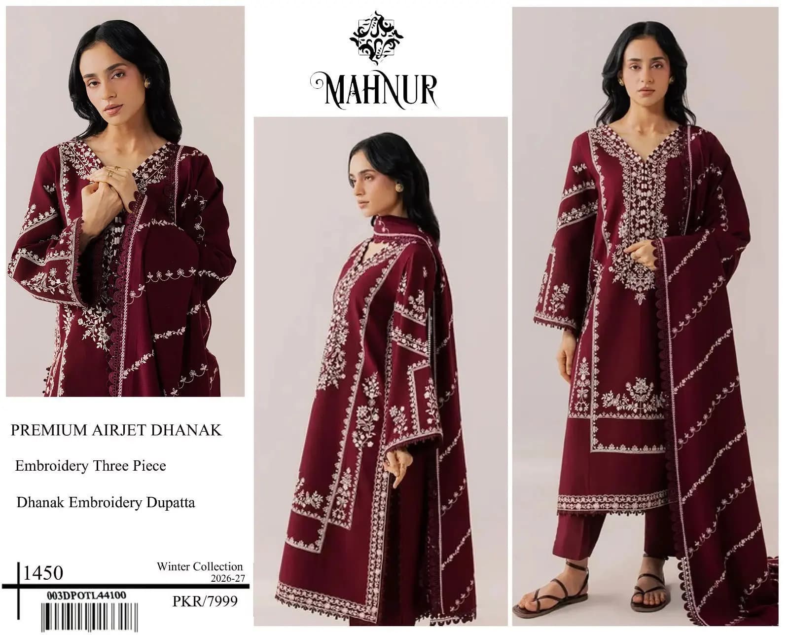 3pcs unstiched collection in Factory Area, Faisalabad