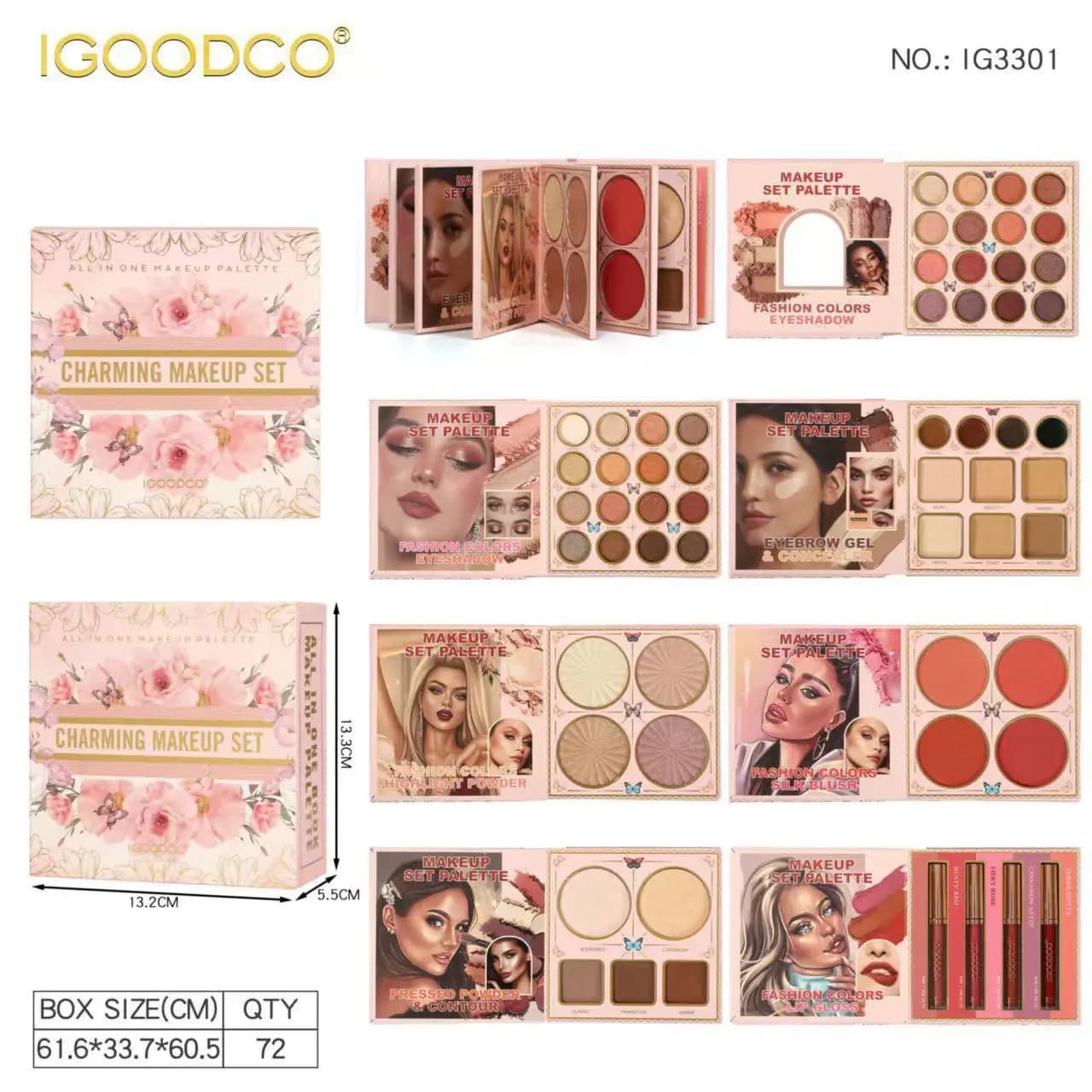 7in1**Book Eyeshadow Kit**Original* in Wah Cantt, Wah Cantonment