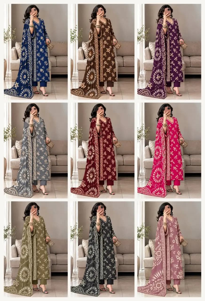 3 pc Danak printed suit in Factory Area, Faisalabad