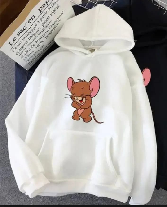 1 pcs women’s fleece hoodie in Lahore